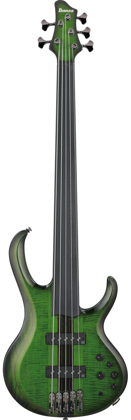 IBANEZ SDGB1-DMT Dark Moss Burst Signature Steve Dirgio
