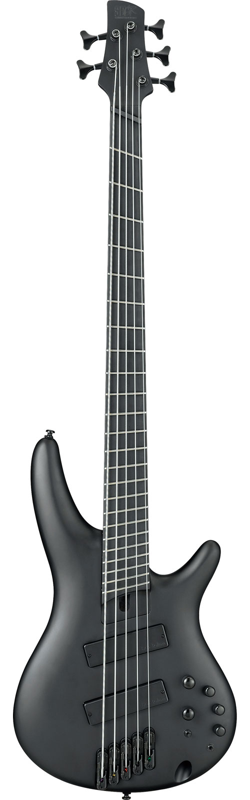 IBANEZ Srms625Ex-Bkf Black Flat Iron Label