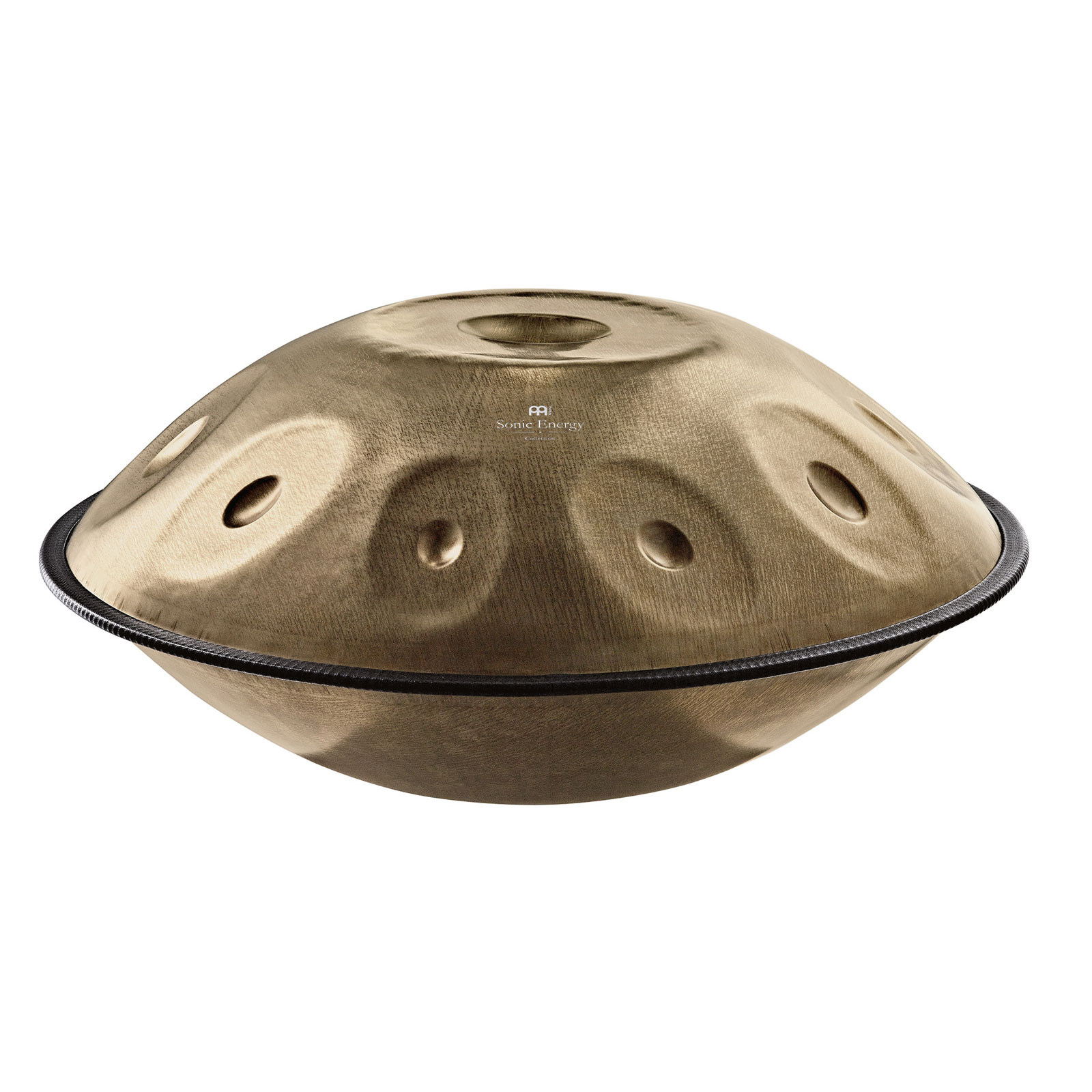 SONIC ENERGY SONIC ENERGY SENSORY HANDPAN, STAINLESS STEEL, VINTAGE GOLD, D AMARA, 10 NOTES