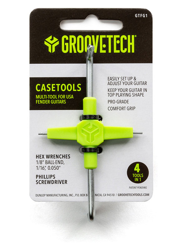 GROOVETECH CRUZ TOOLS Groovetech CLé 4-en-1 pour Guitare