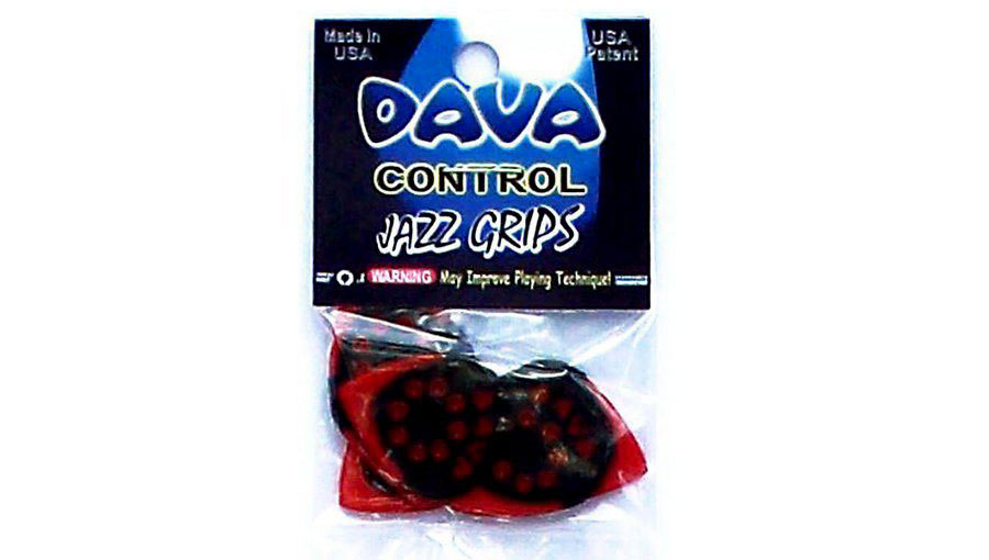 DAVA Médiators Jazz Grips Delrin, Sachet De 6 Pieces.