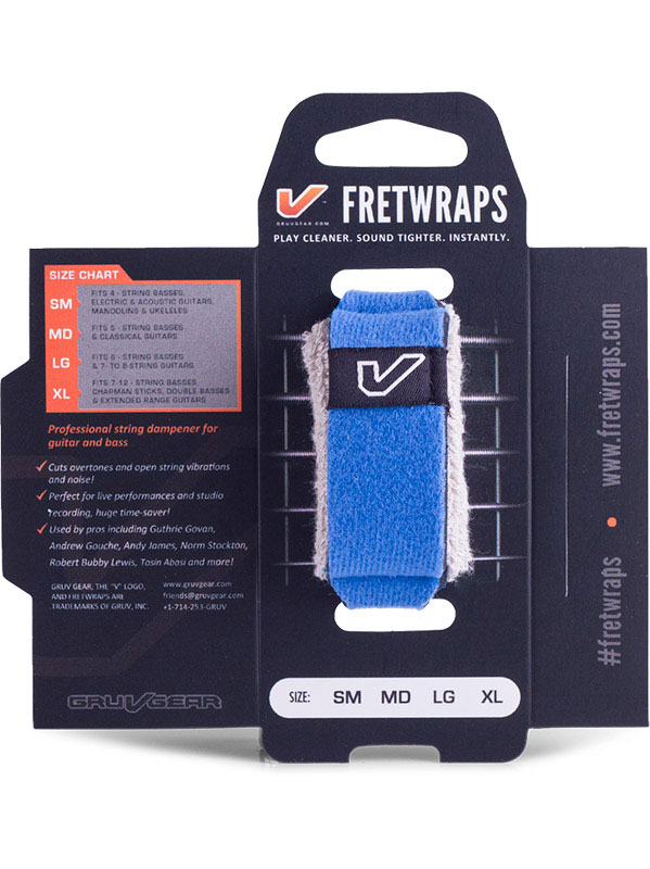 GRUVGEAR FretWraps, Sky Blue - Small