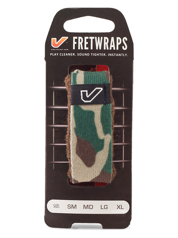 GRUVGEAR FretWraps, Camo Green - Medium