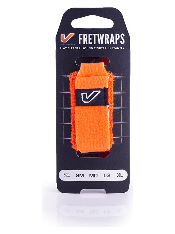 GRUVGEAR FretWraps, Flare Orange - Extra Large
