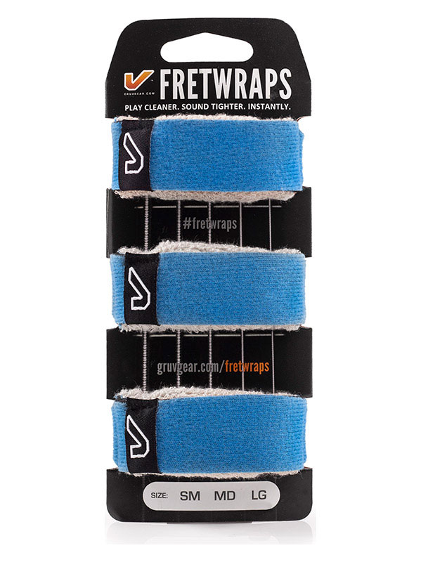 GRUVGEAR FretWraps 3-Pack, Sky Blue - Large
