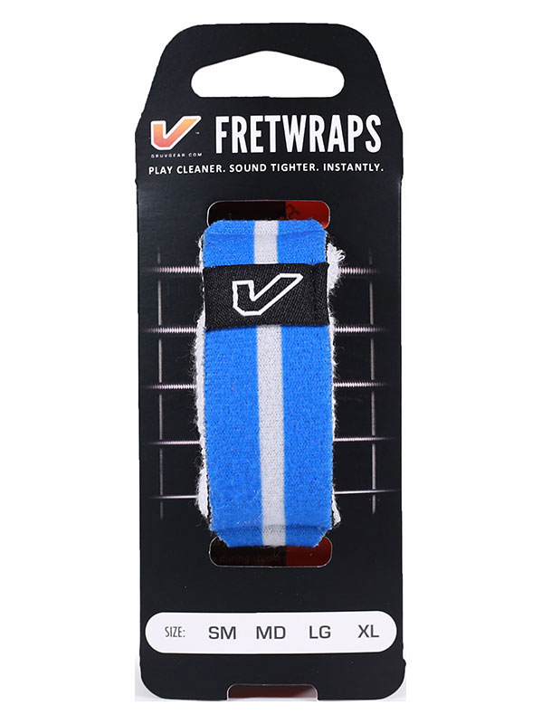 GRUVGEAR FretWraps World Flags, Blue-White - Medium