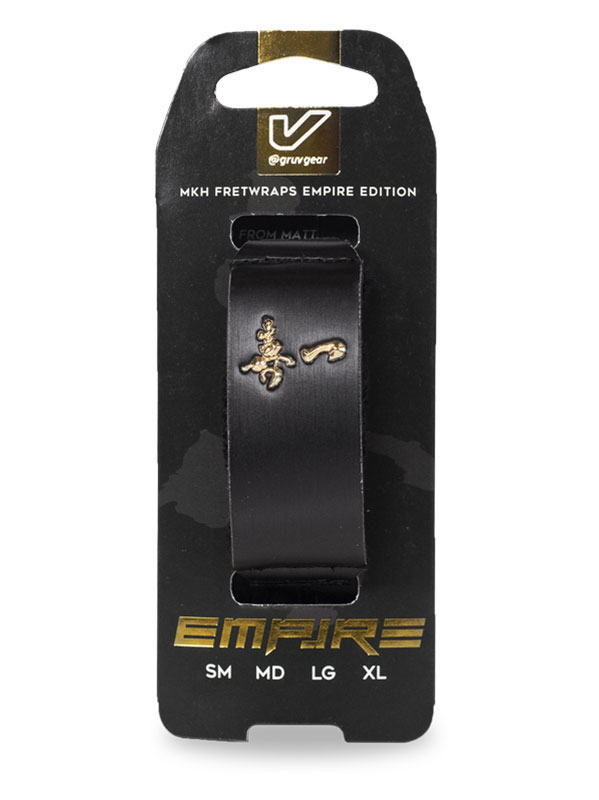 GRUVGEAR FretWraps Signature, Matthew Kiichi Heafy - Empire Edition, Black - Large