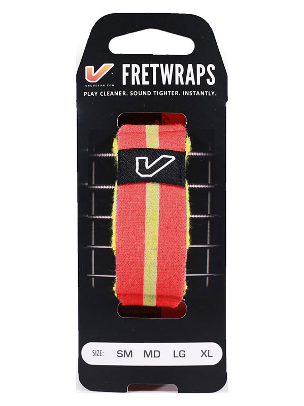 GRUVGEAR FretWraps World Flags, Red-Yellow - Large