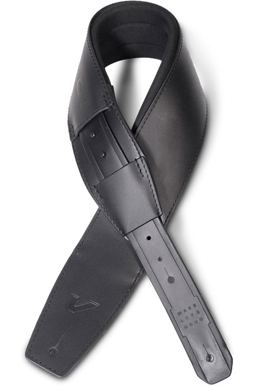 GRUVGEAR John Patitucci Signature - Leather strap, neoprene back - Black
