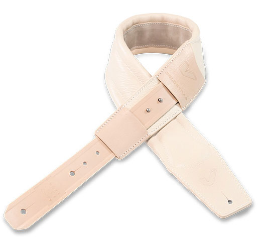 GRUVGEAR SoloStrap 2 - Courroie cuir premium - Cream