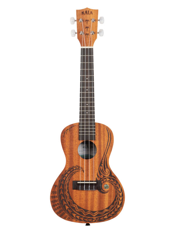 KALA Maori - Courage Mahogany, Concert, With Bag