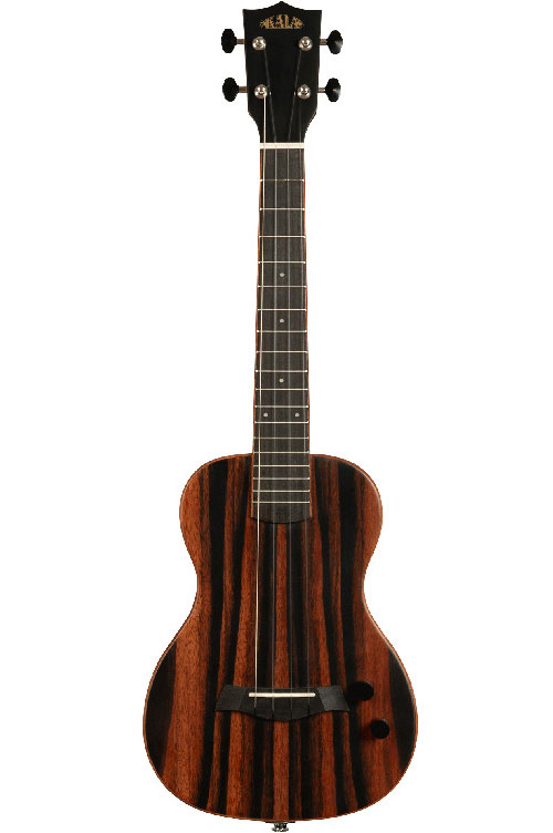 KALA Solid Body Striped Ebony, Tenor