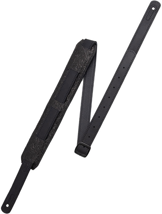 LEVYS THE REINER - FLORENTINE ON PADDED SHOULDER STRAP, BUCKLE FOR ADJUSTEMENT - BLACK