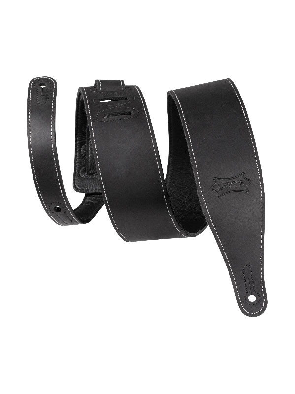 LEVYS 6.4 CM, SOFT LEATHER - BLACK