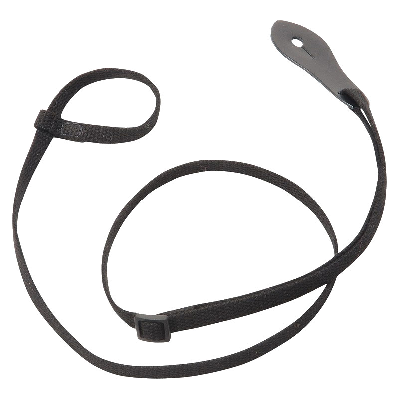 LEVYS 1 CM, COTTON FOR MANDOLIN - BLACK