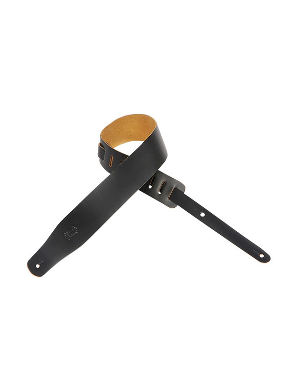 LEVYS 6,4 CM, STANDARD LEATHER - BLACK