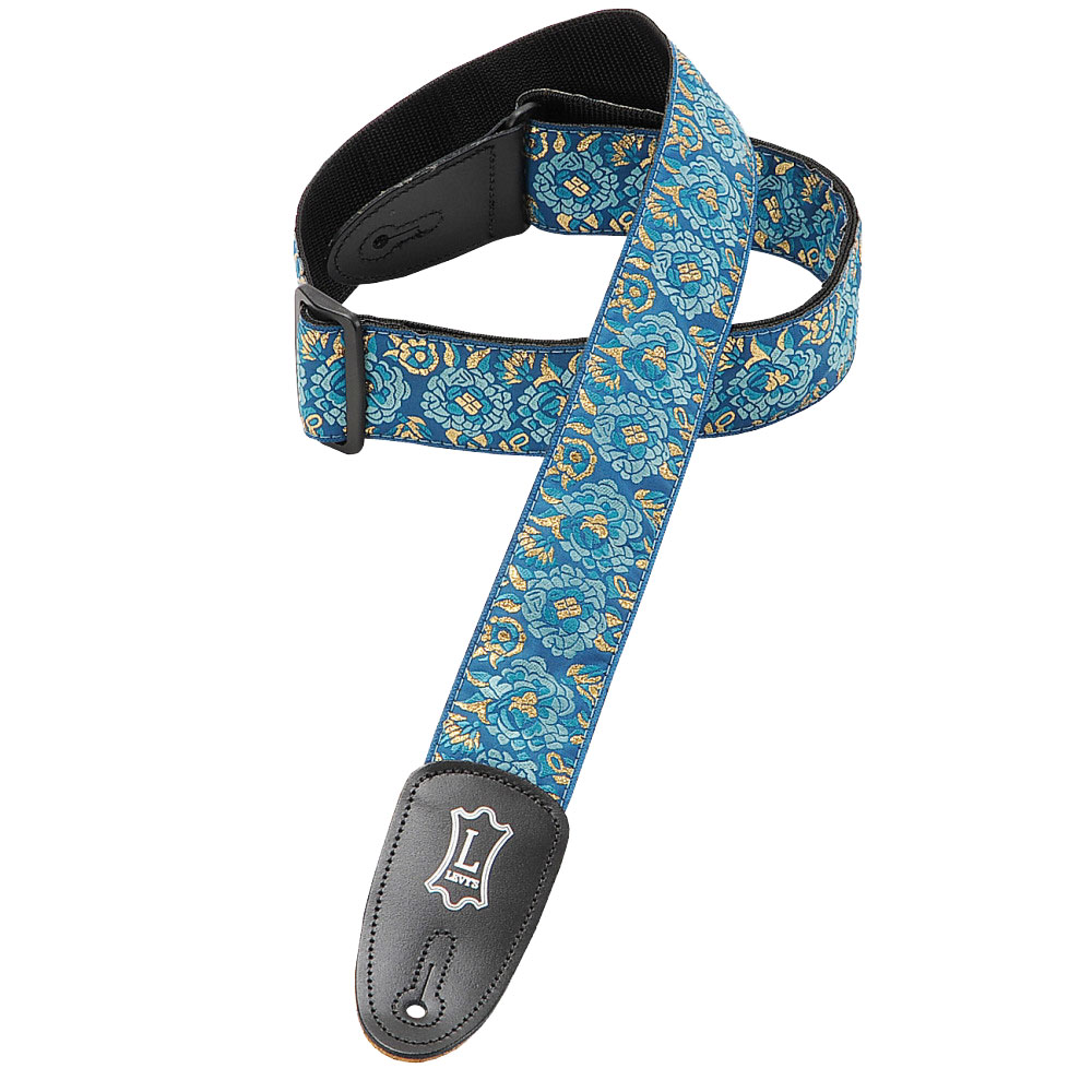LEVYS 5 CM Tissus Jacquard Asie Dos Polypropylene Bleu