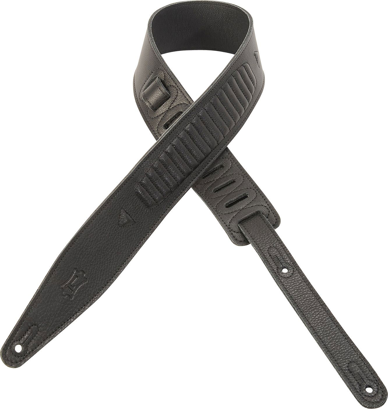 LEVYS Moto 6,4cm Cuir Avec Rembourrage Type Meau De Moto Black