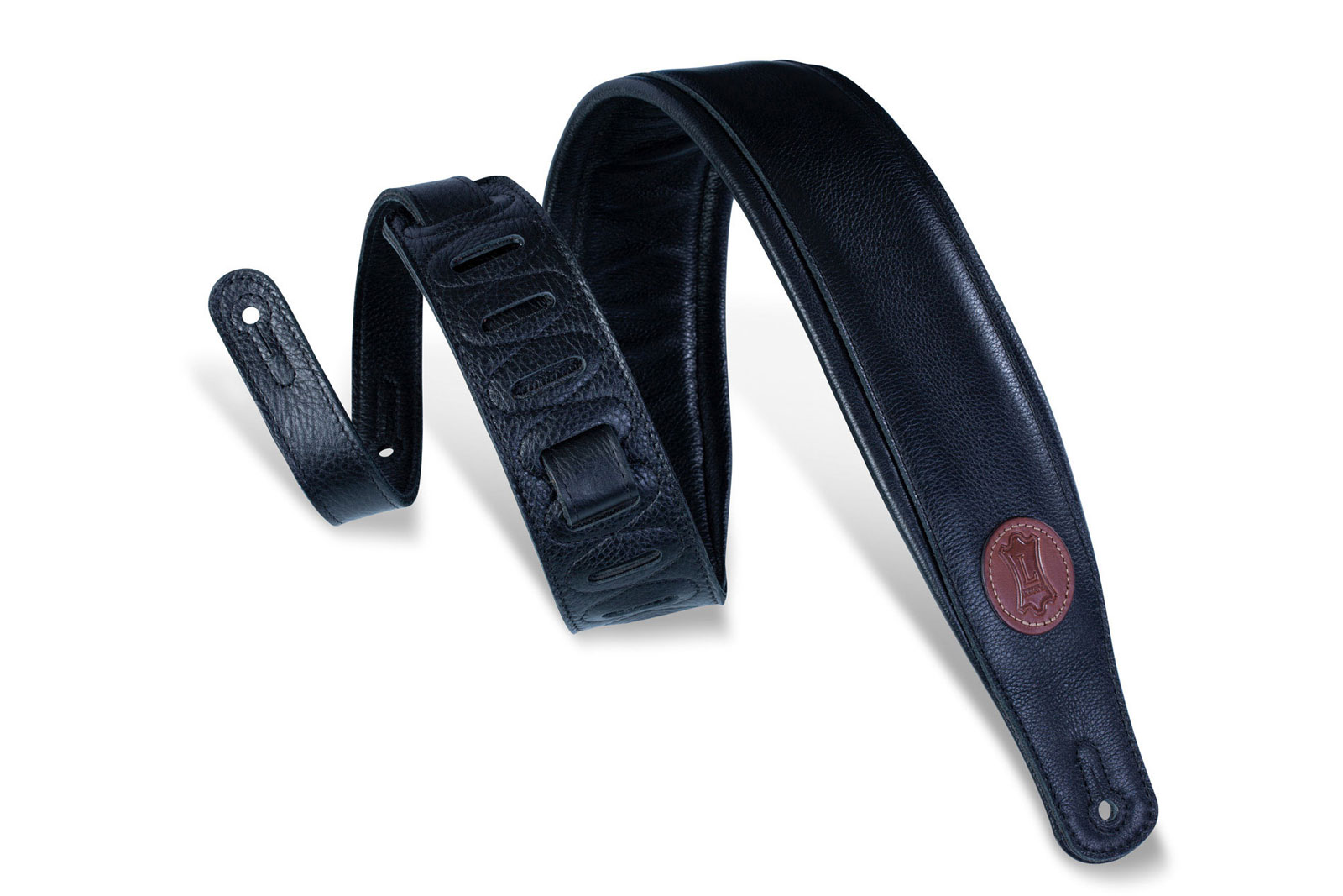 LEVYS BLACK LEATHER