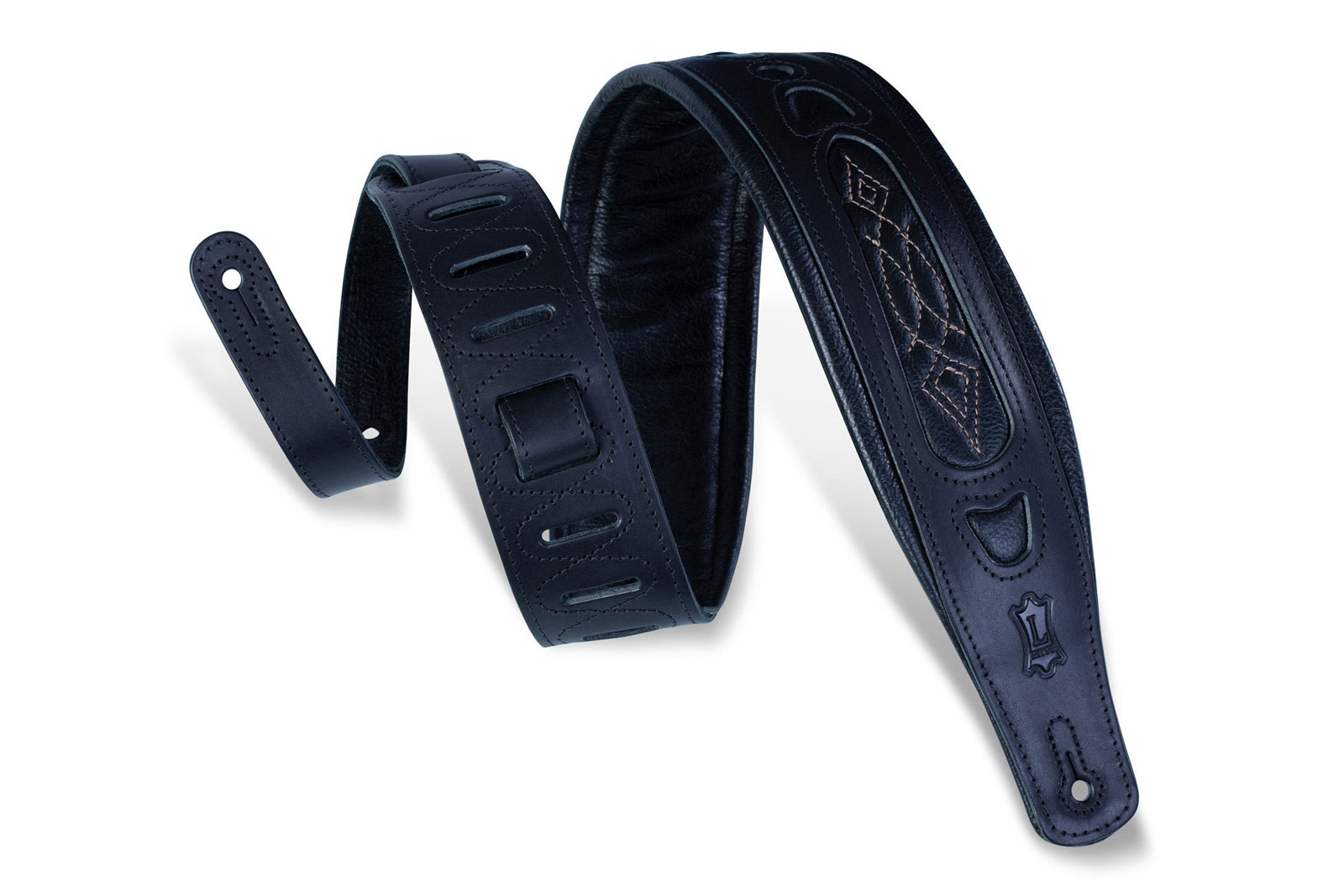 LEVYS 6.4 CM PADDED WITH BLACK DECORATIVE WINDOWS