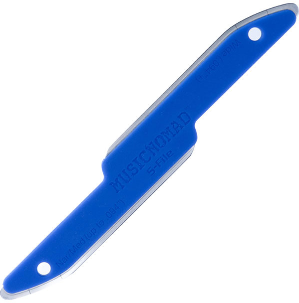 MUSICNOMAD S-FILE - DIAMOND COATED FILE FOR FRET CROWNING