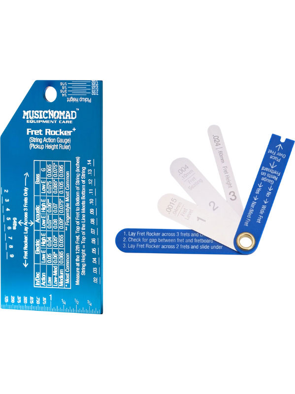 MUSICNOMAD MN870 4 Cales de Précision Frettes