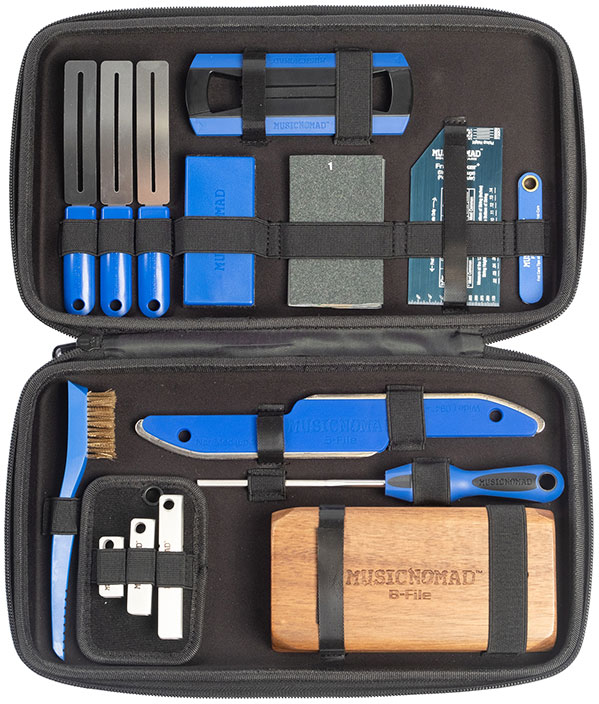 MUSICNOMAD MN880 Kit D'Outils Pour Frettes