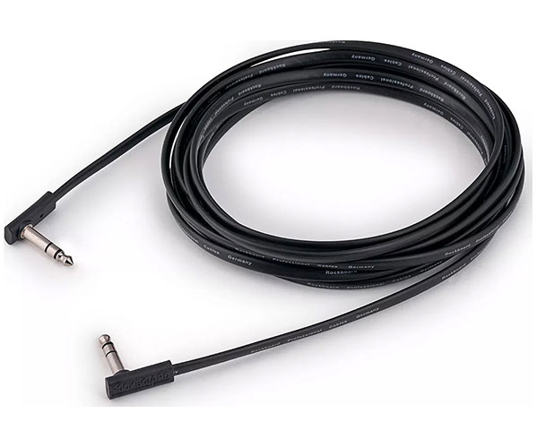 ROCKBOARD Flat Trs Cable 600 Cm - Black