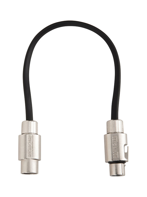 ROCKBOARD CABLE PATCH XLR - 30 CM - BLACK