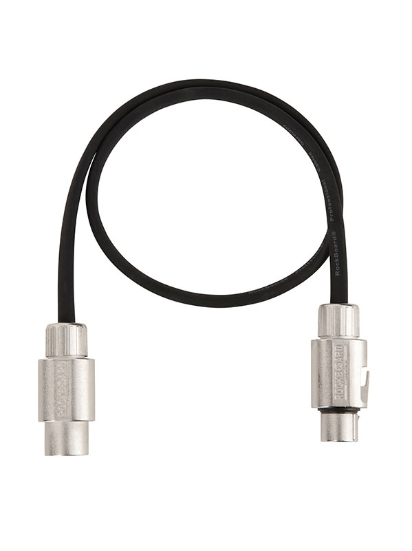 ROCKBOARD PATCH CABLE XLR - 60 CM - BLACK