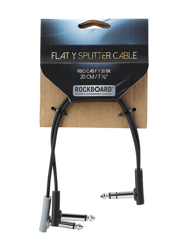 ROCKBOARD Flat Patch Y-Splitter Cable 20
