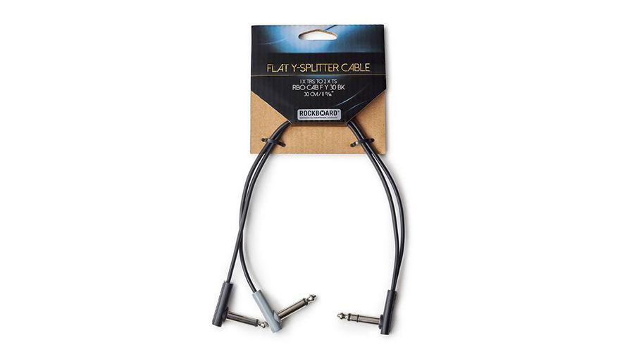 ROCKBOARD FLAT PATCH Y SPLITTER CAB CAB-FY30-BK