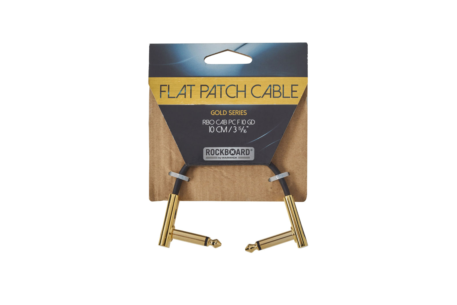 ROCKBOARD Flat Patch Gold Series CAB-pc-F-10-gd