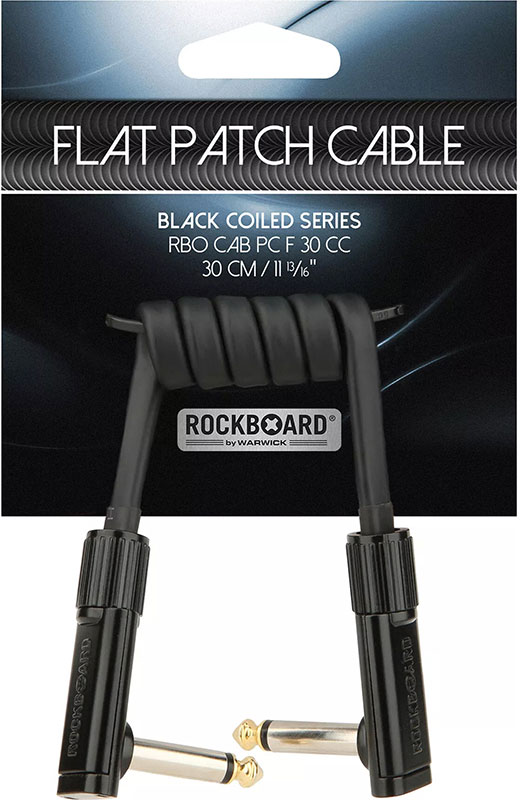 ROCKBOARD Patch Plat Coil - 4 À 30 Cm - Black