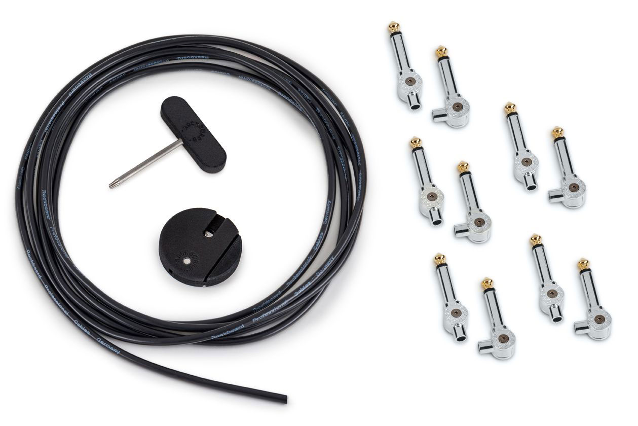 ROCKBOARD SET SOLDERLESS - 10 JACK, CABLE 3 M, 1 CUTTER, 1 KEY - CAB-PW-SET-CR