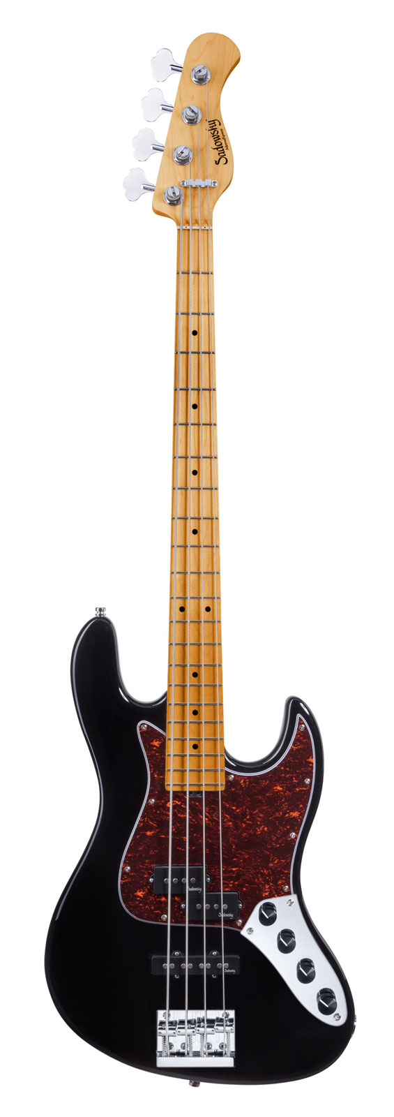 SADOWSKY GUITARS Metroexpress, 21 Hybrid Pj 4 String - Black Pearl,Maple