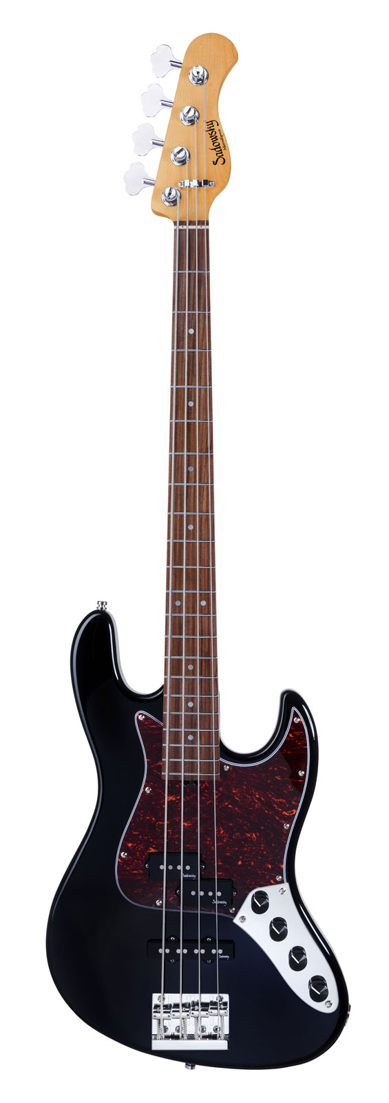 SADOWSKY GUITARS Metroexpress, 21 Hybrid Pj 4 String - Black Pearl,Rosewood