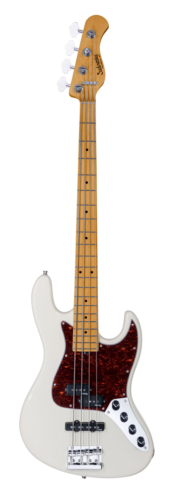 SADOWSKY GUITARS Metroexpress, 21 Hybrid Pj 4 String - Olympic White,Maple