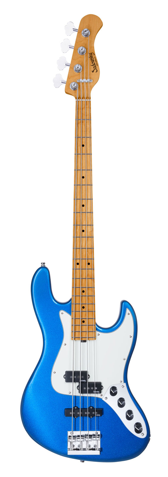 SADOWSKY GUITARS Metroexpress Hybrid PJ 4 Ice Blue Metallic,Maple