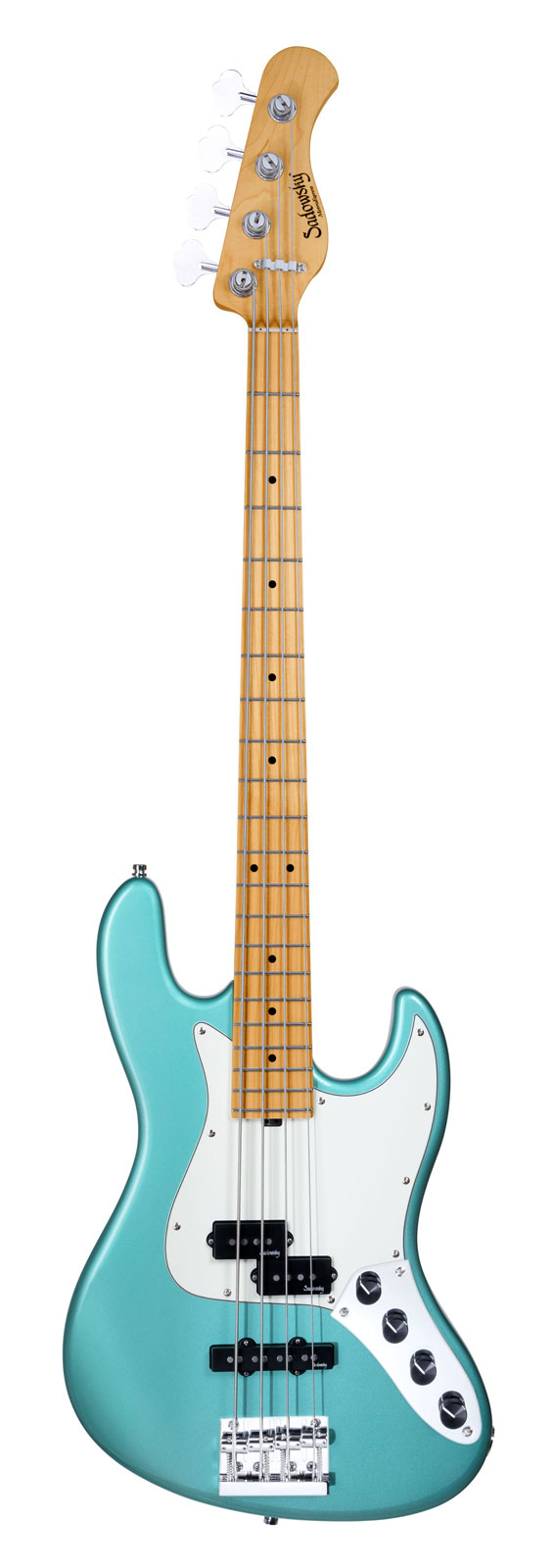 SADOWSKY GUITARS Metroexpress Hybrid PJ 4 Sage Grn Metallic,Maple