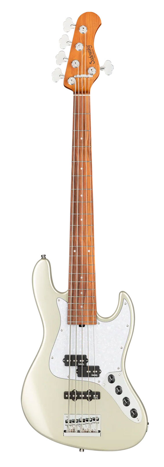 SADOWSKY GUITARS Hybrid Pj Metroexpress Champagne Metallic
