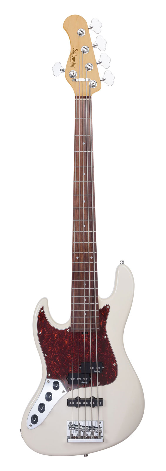 SADOWSKY GUITARS Metroexpress, 21 Hybrid Pj 5, Lh - Olympic White,Rosewood