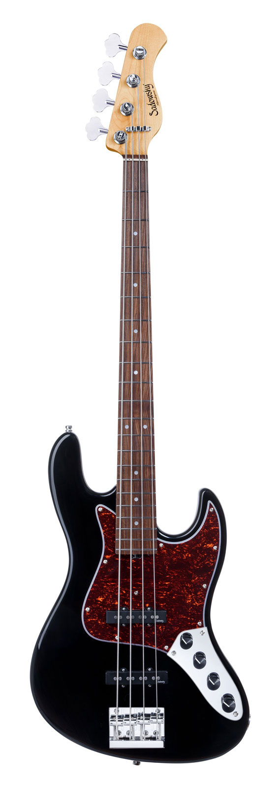 SADOWSKY GUITARS METROEXPRESS, 21 STANDARD JJ 4 STRING - BLACK PEARL,ROSEWOOD