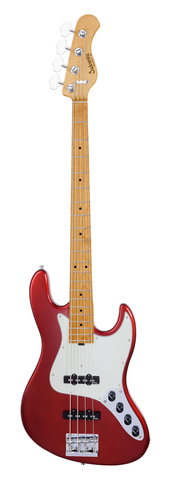 SADOWSKY GUITARS Metroexpress Standard JJ 4 Candy Apple Red,Maple