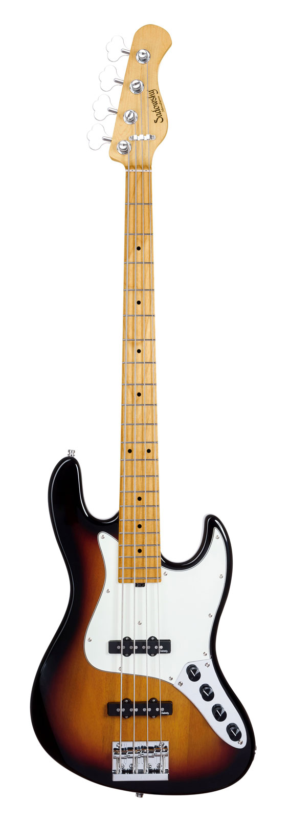SADOWSKY GUITARS METROEXPRESS, 21 STANDARD JJ 4 STRING - TOBACCO BURST,MAPLE