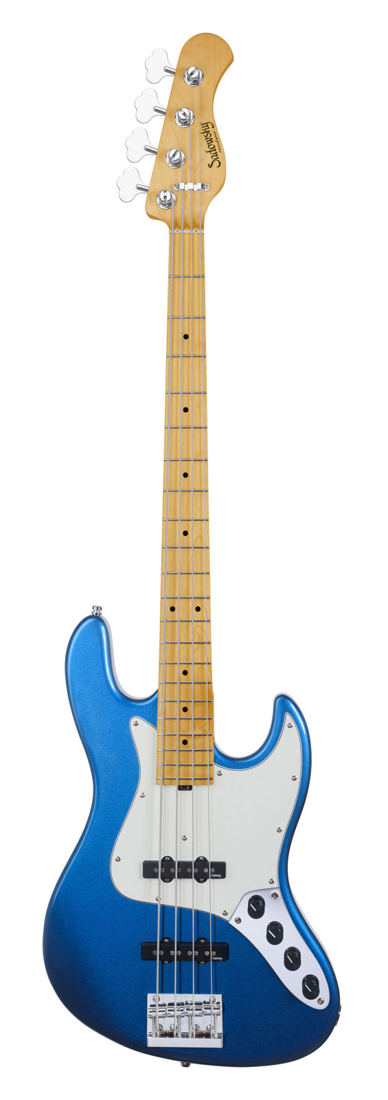 SADOWSKY GUITARS METROEXPRESS, 21 STANDARD JJ 4 STRING - ICE BLUE METALLIC,MAPLE