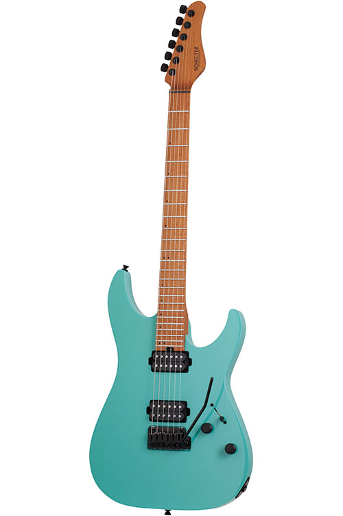 SCHECTER AM-6 signature Aaron Marshall surf green