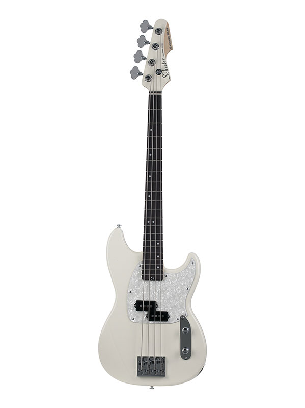 SCHECTER Banshee Bass Olympic White