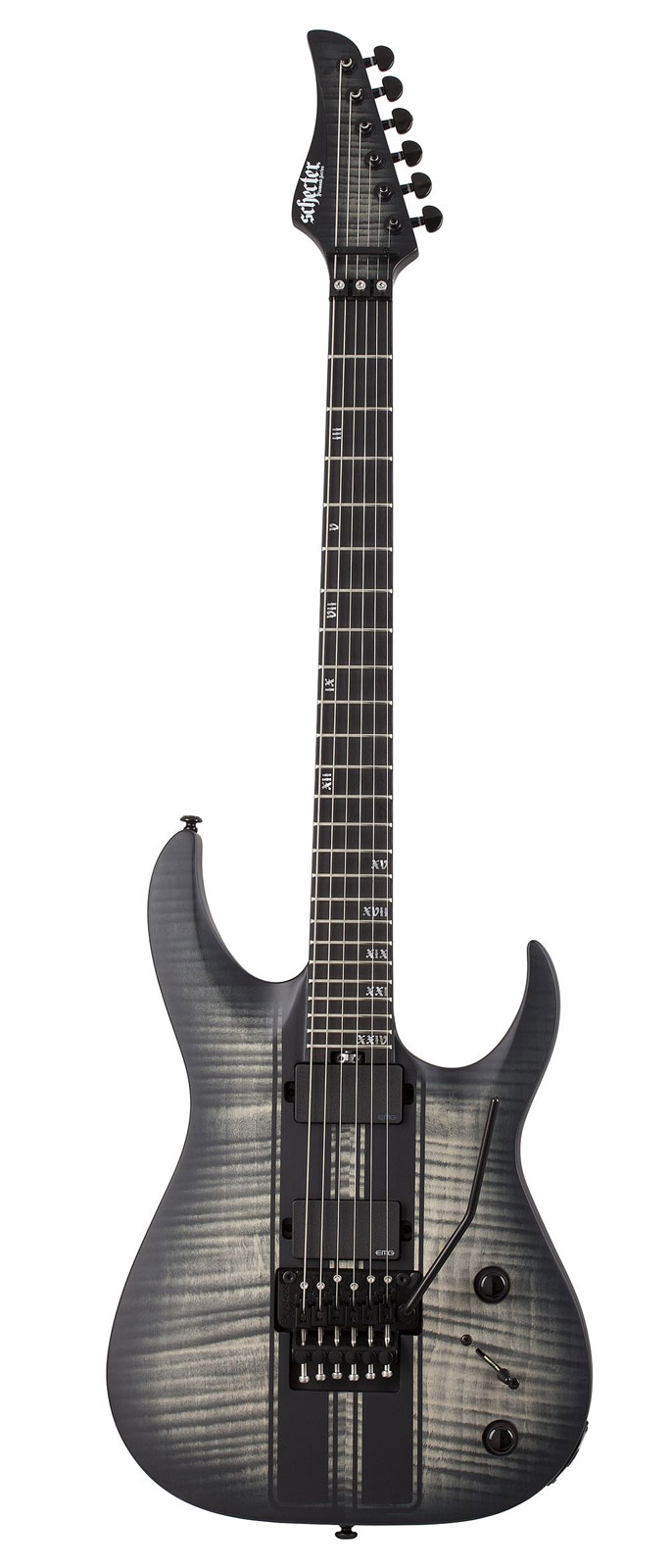 SCHECTER BANSHEE GT FR CHARCOAL BURST