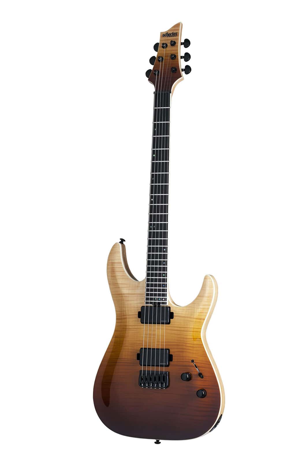 SCHECTER C-1 SLS ELITE ANTIQUE FADE BURST